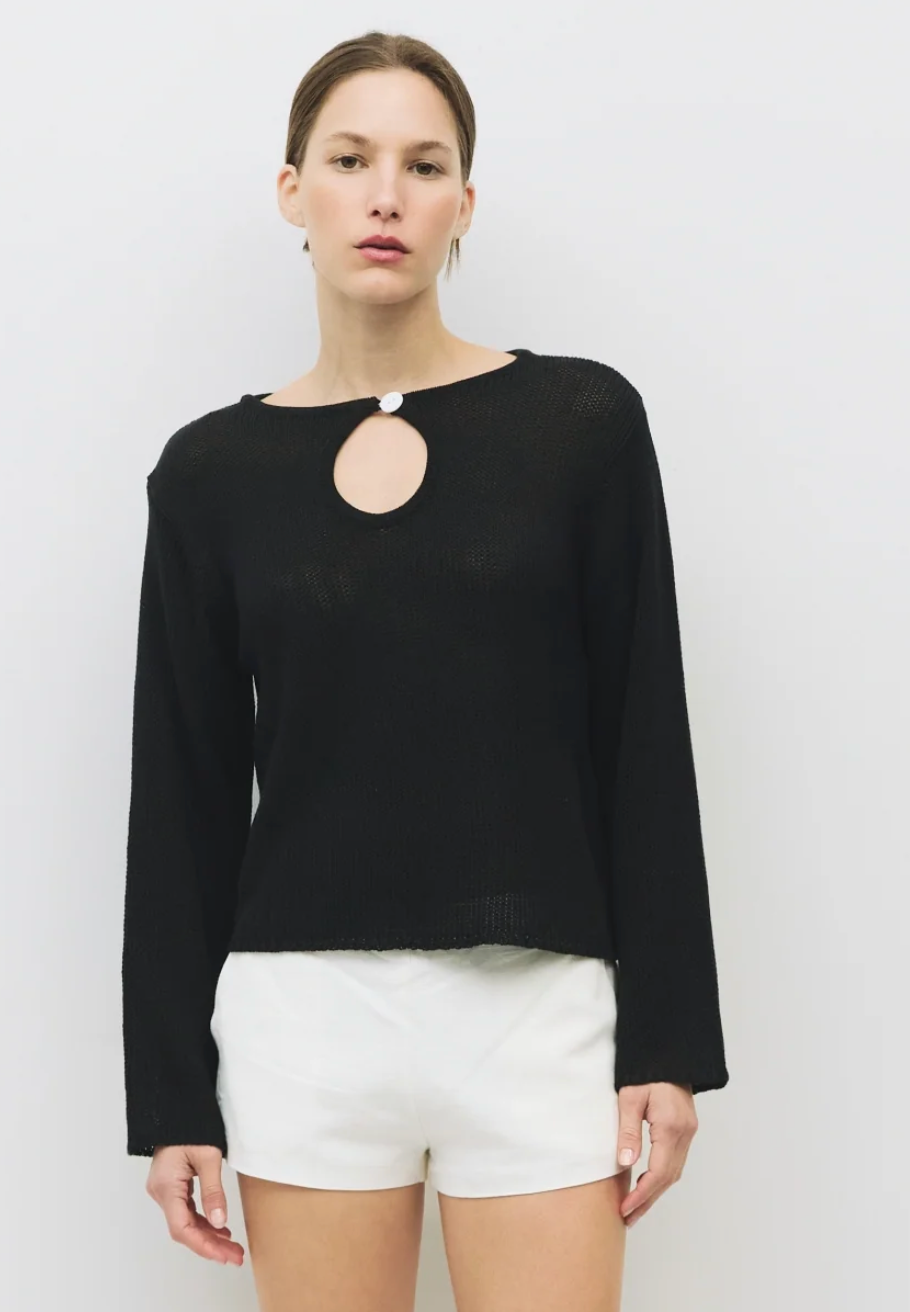 Keyhole Sweater
