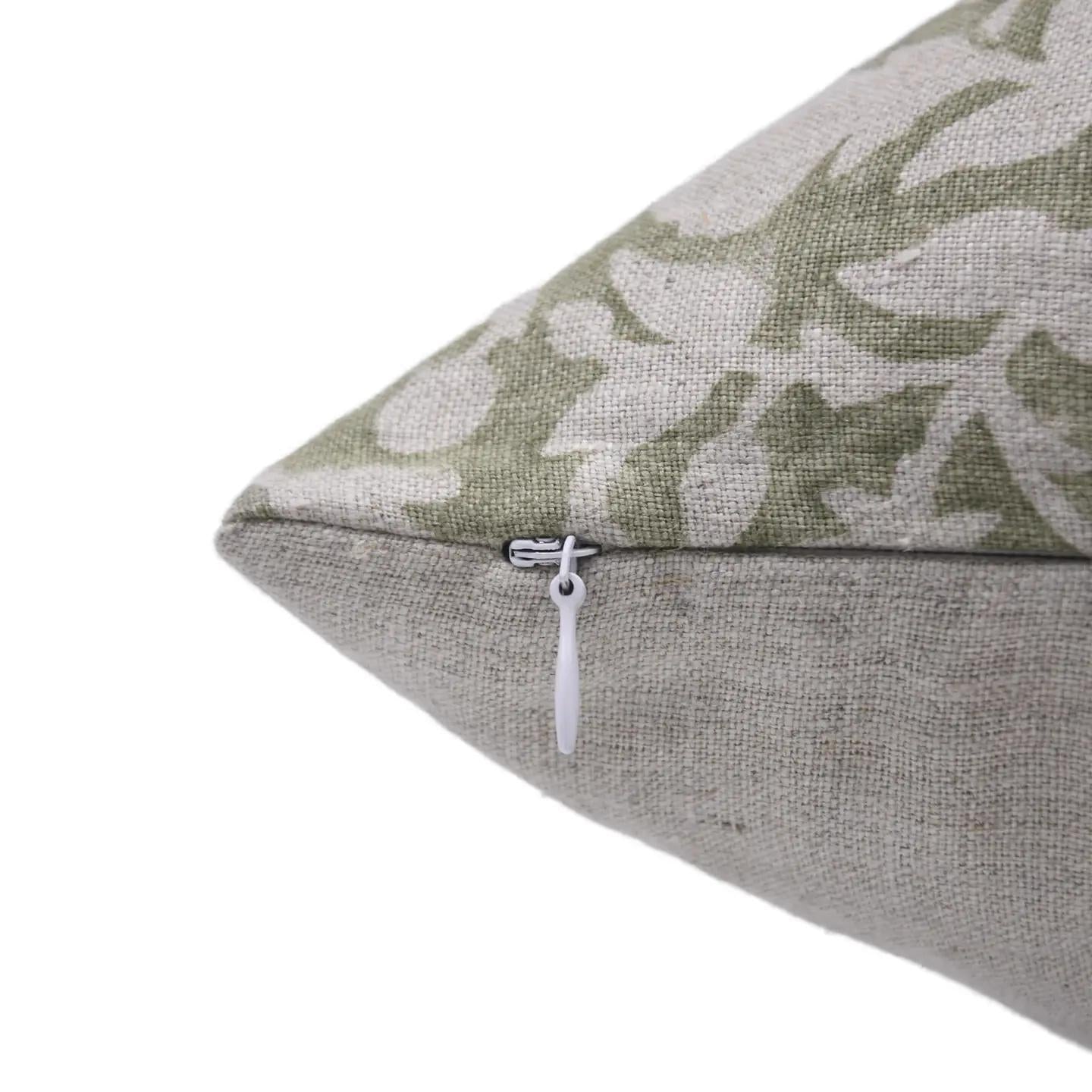 Muted Vine Pillow - 18"