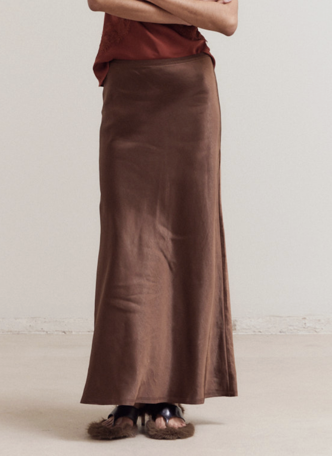 Mera Satin Skirt