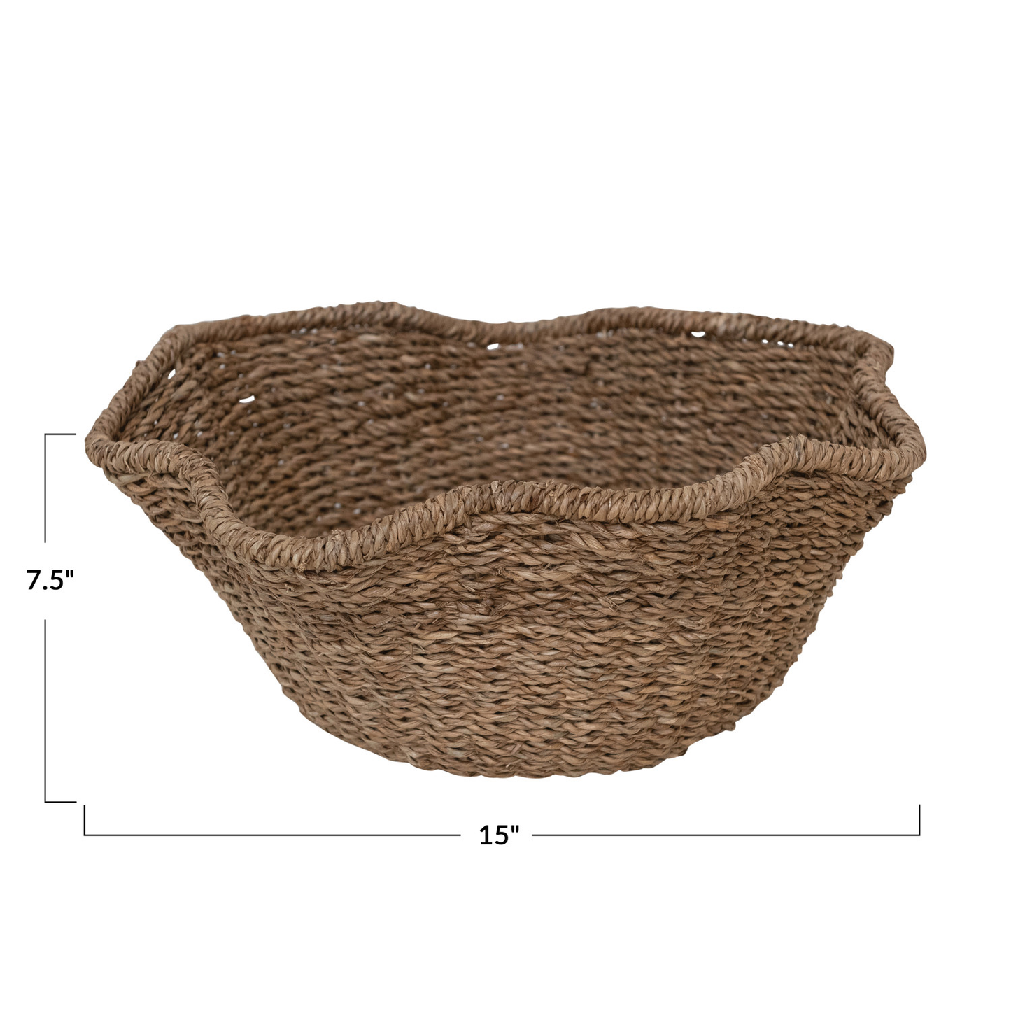 Ruffled Basket