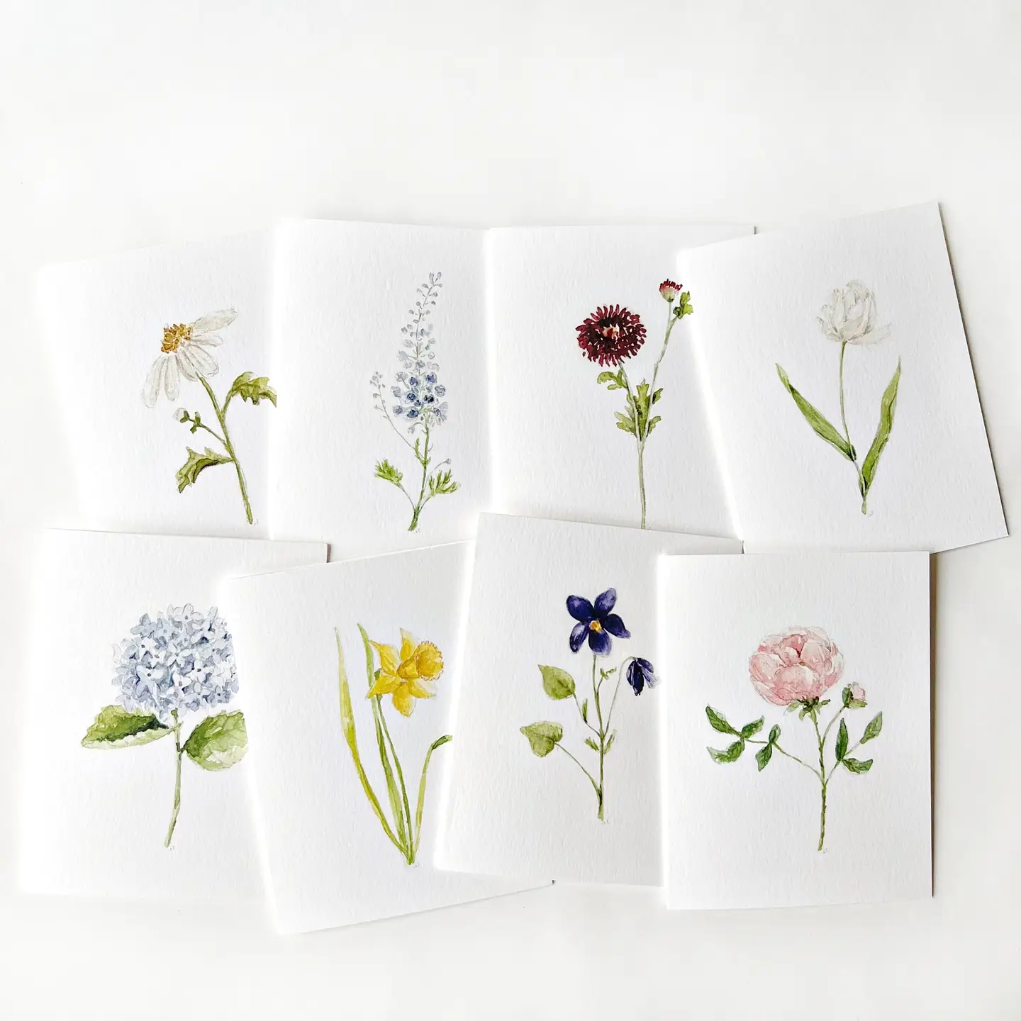 Set of 8 Assorted Notecards