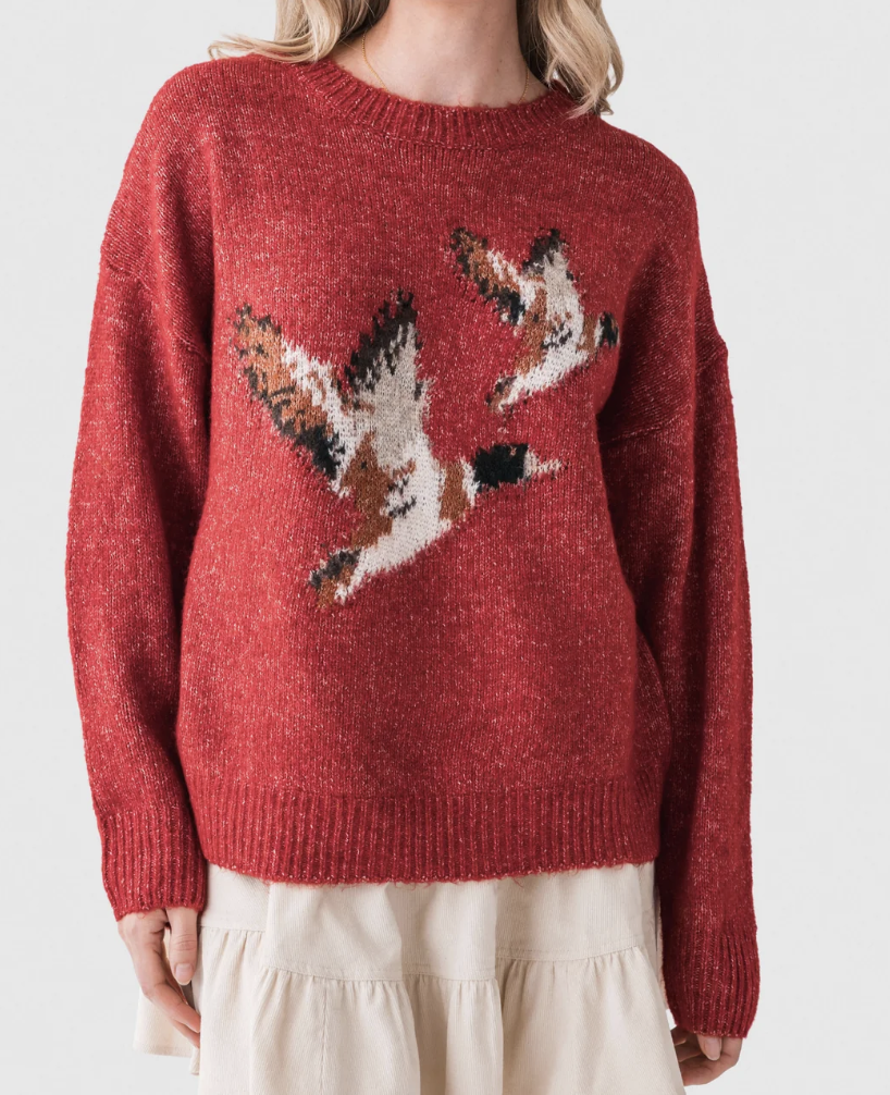 Red Duck Sweater