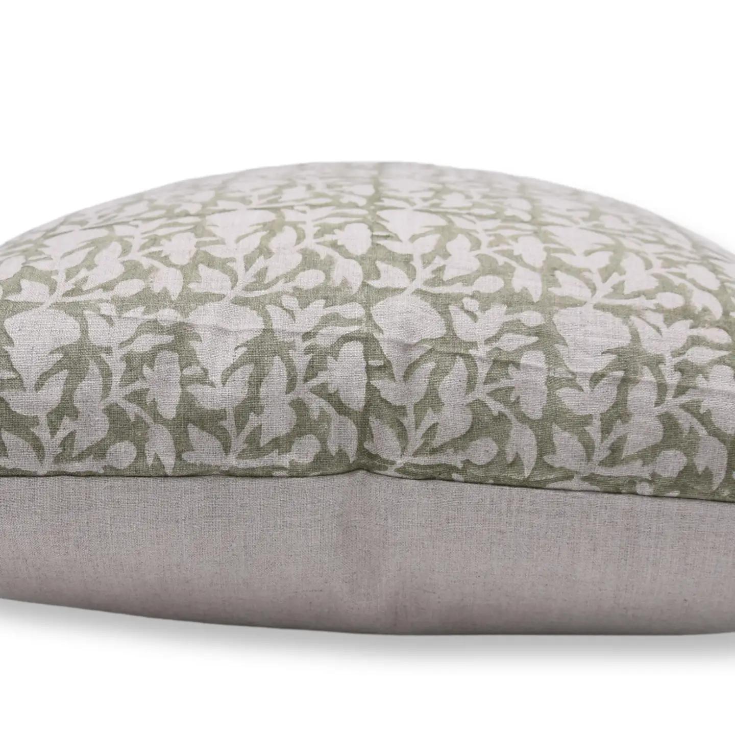 Muted Vine Pillow - 18"