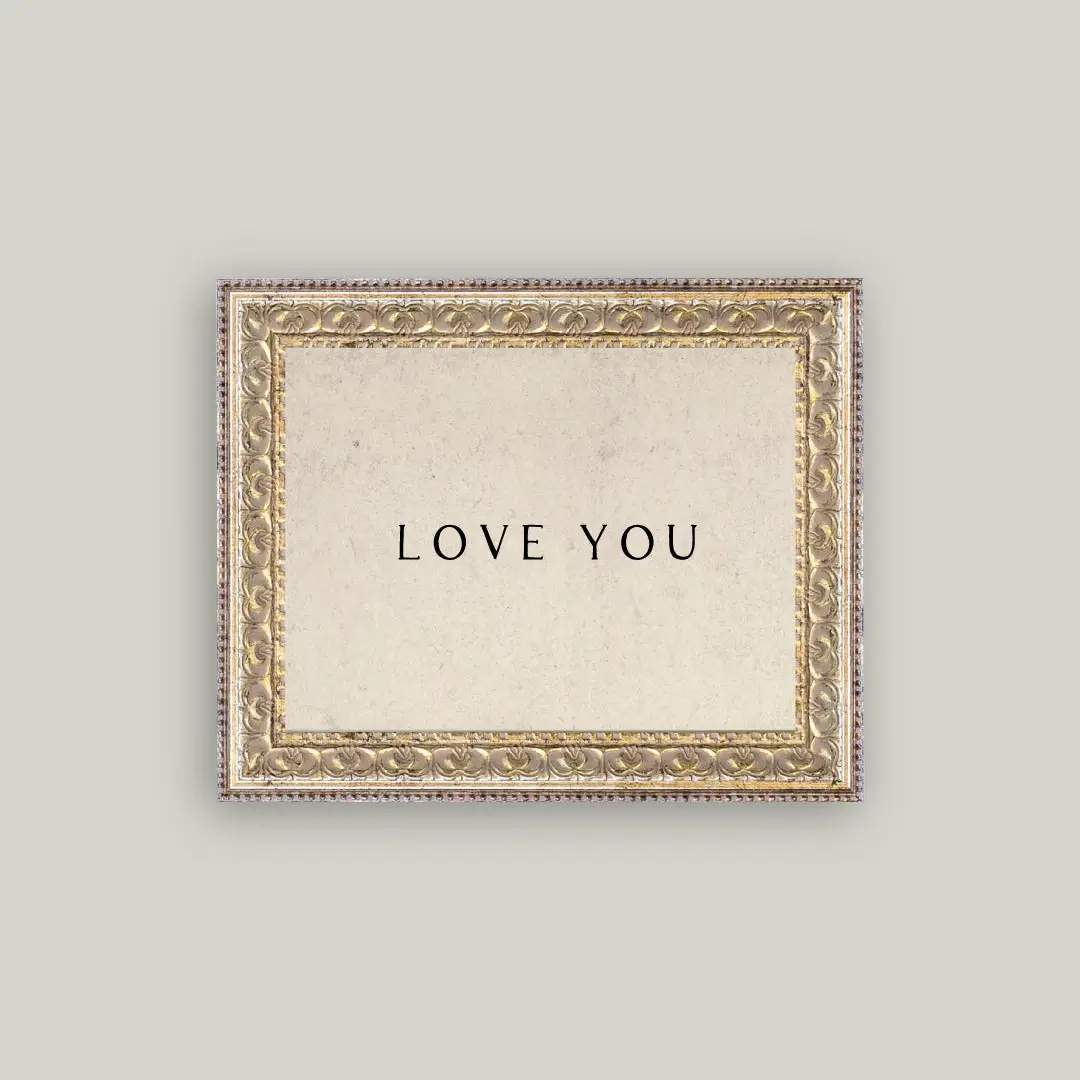 Love You Framed Art