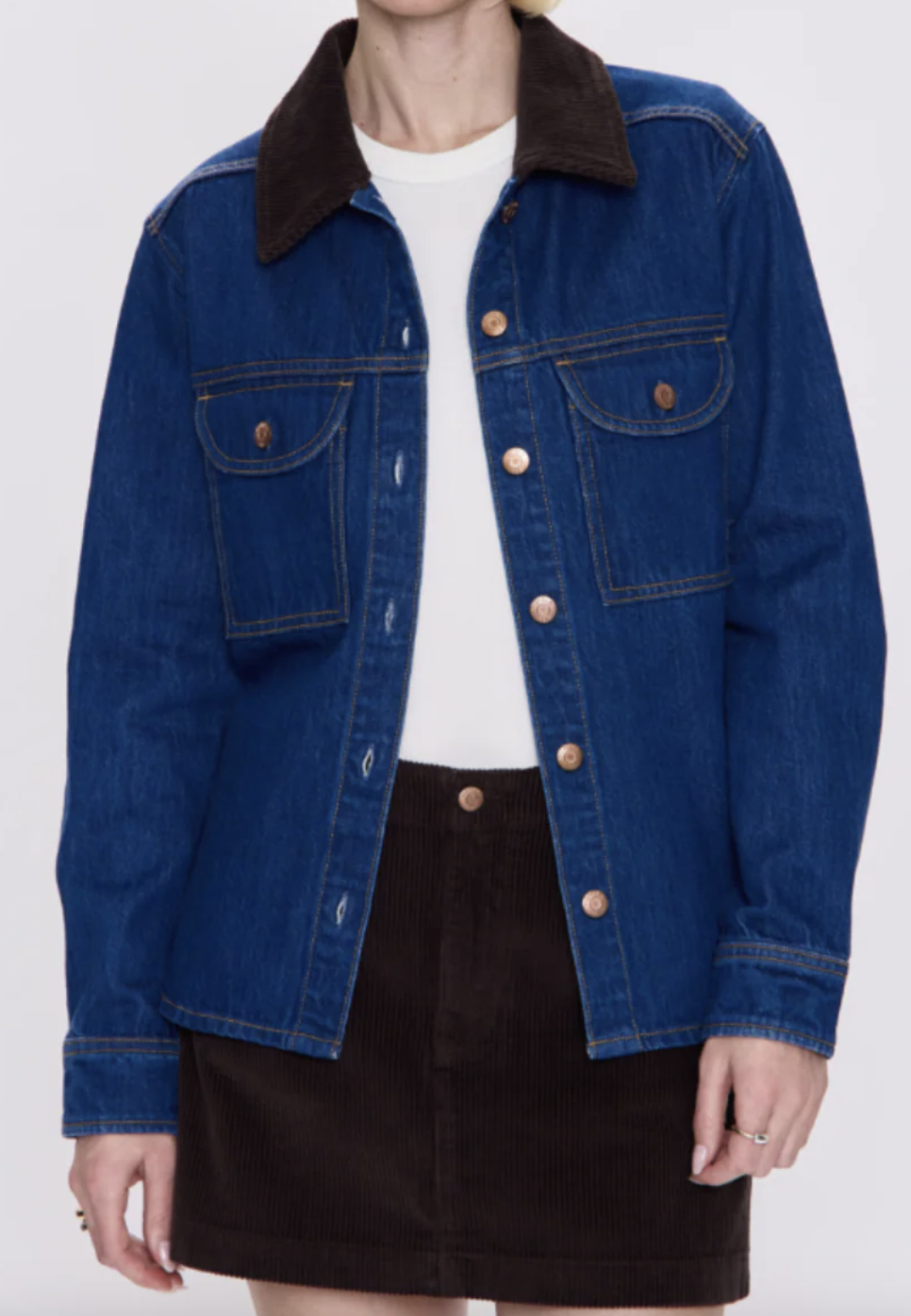 Devon Denim Shacket