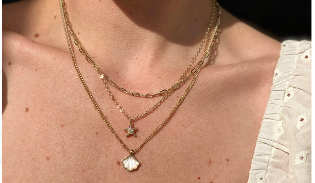 Mother of Pearl Shell Necklace