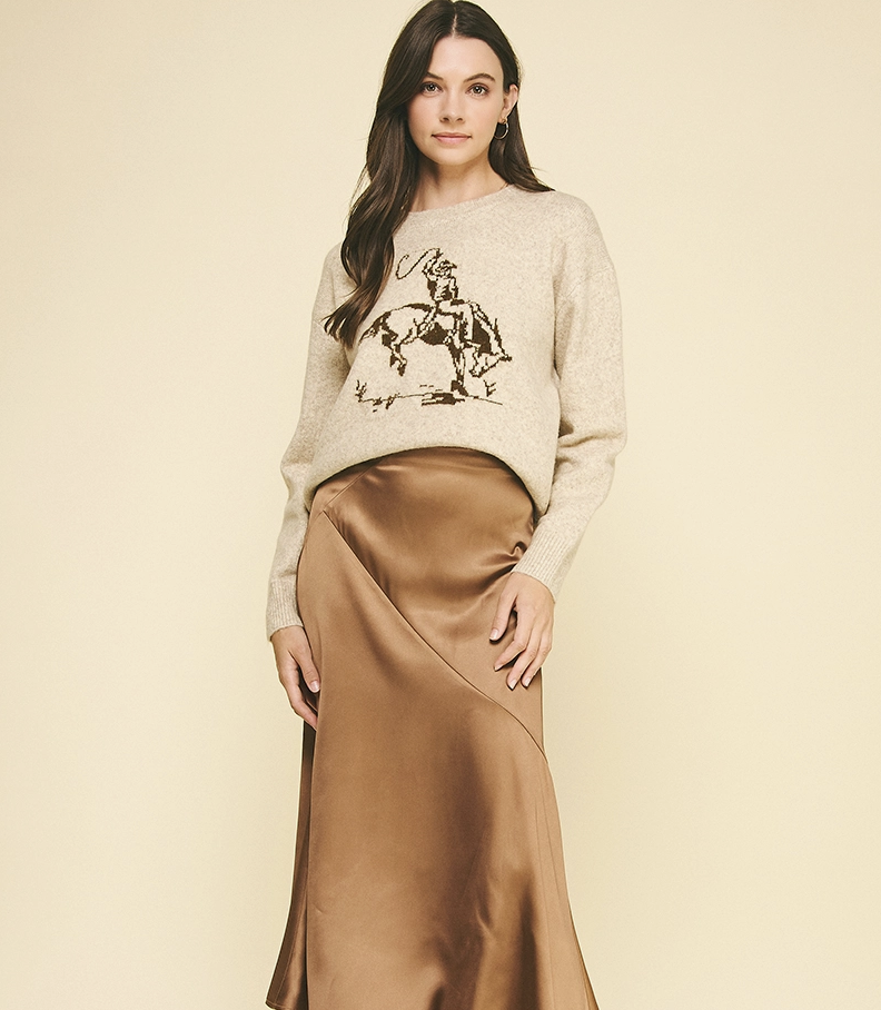 Cowboy Crew Sweater