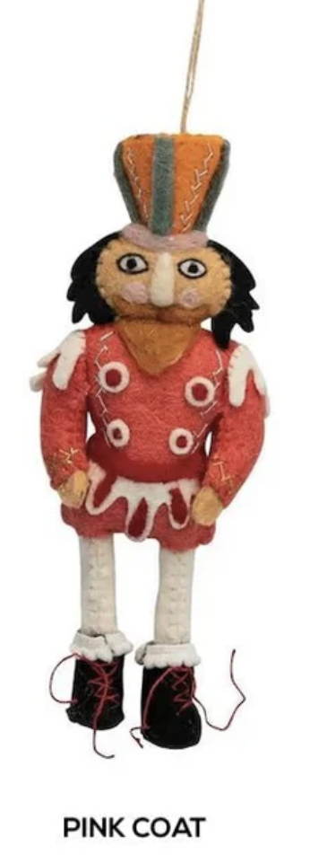 Felt Nutcracker Ornament