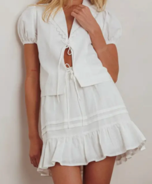 Celeste Tie-Front Top