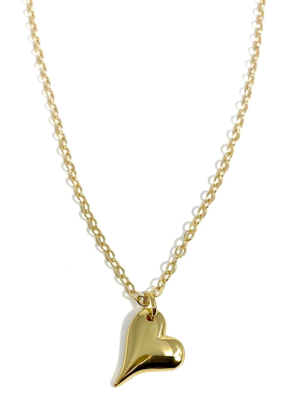 Floating Heart Necklace
