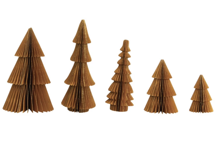 Paper Honeycomb Trees