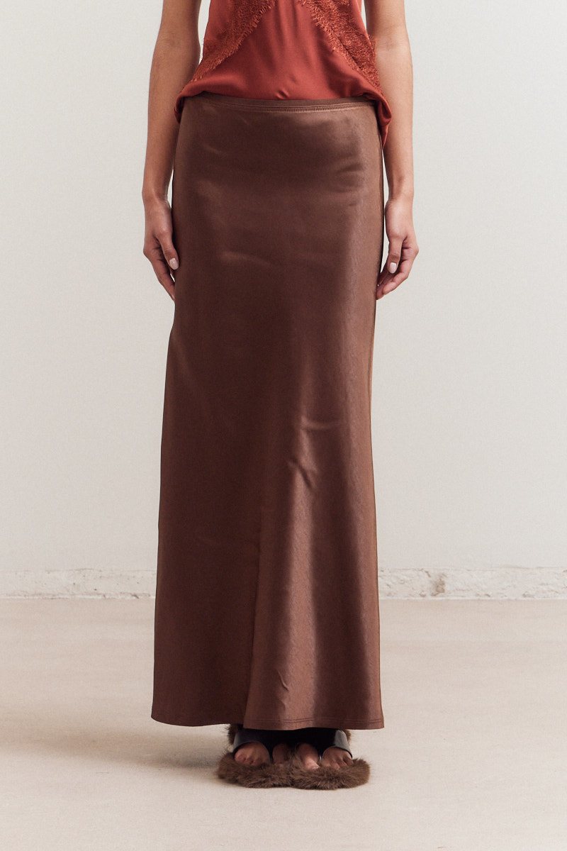 Mera Satin Skirt