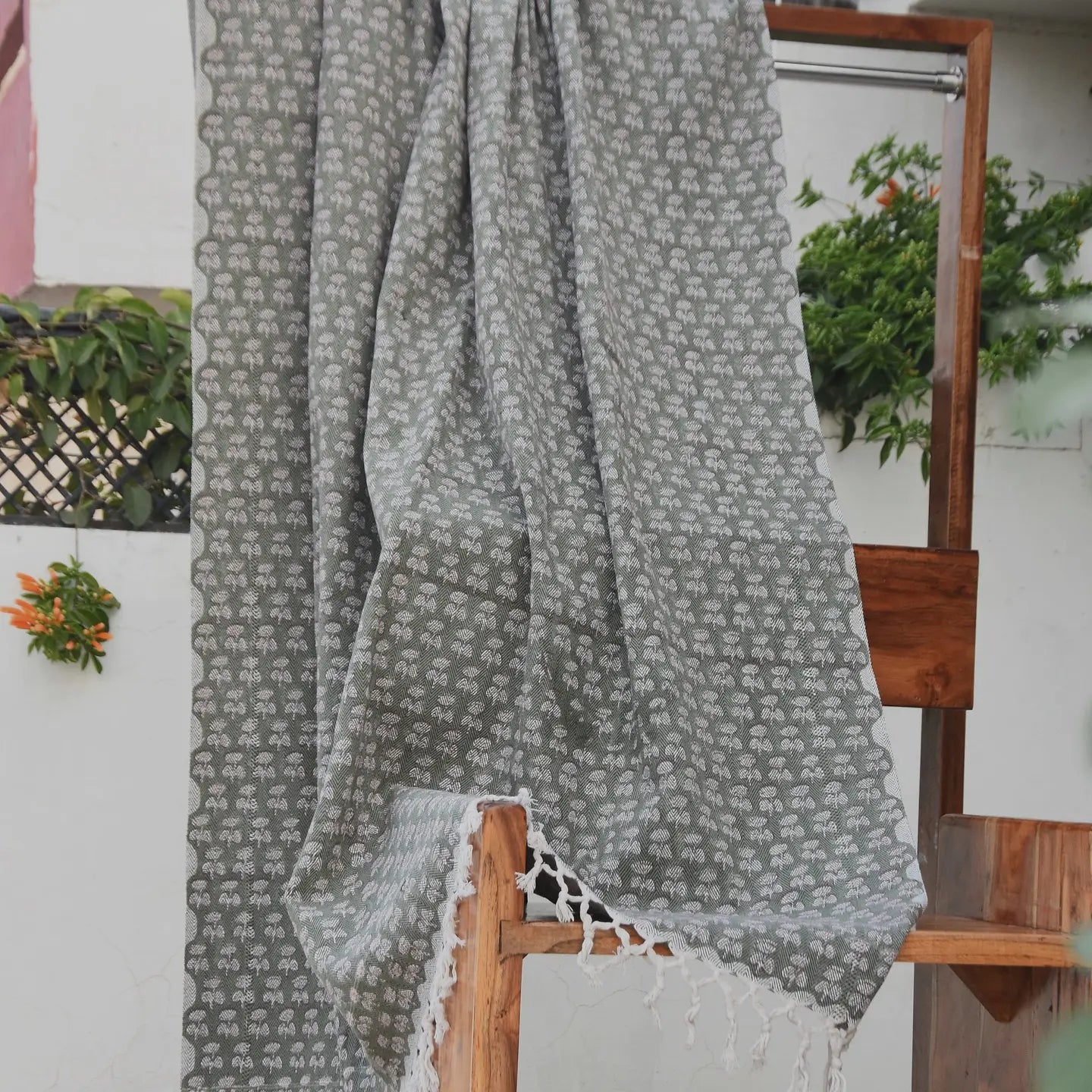 Block Print Throw