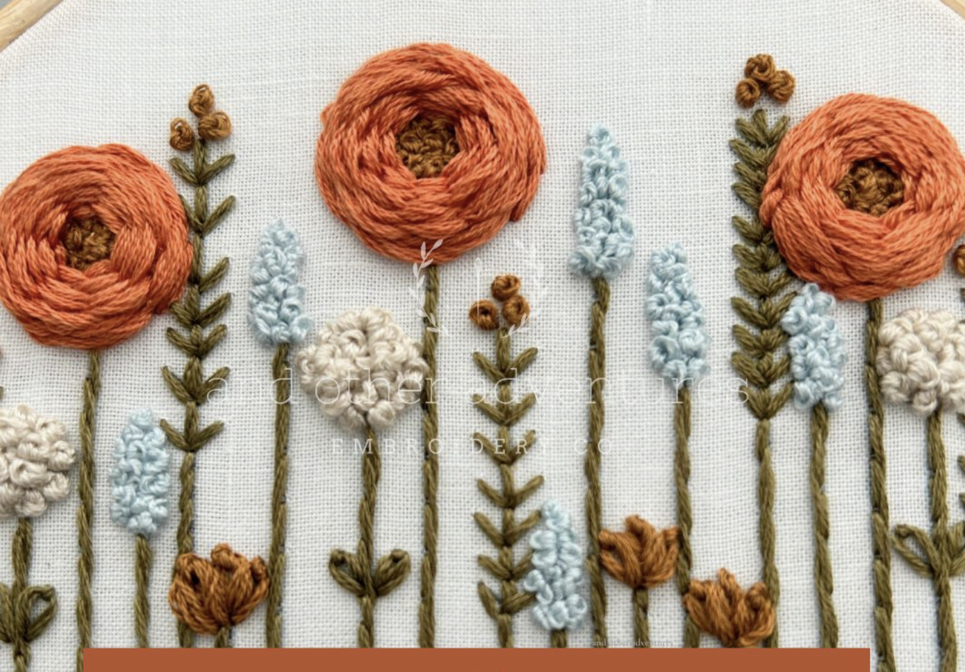Embroidery Kit: Wildwood