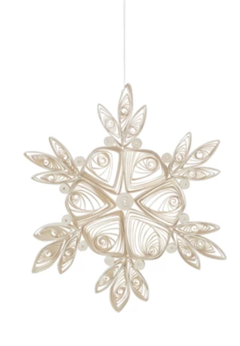 Paper Snowflake Ornament
