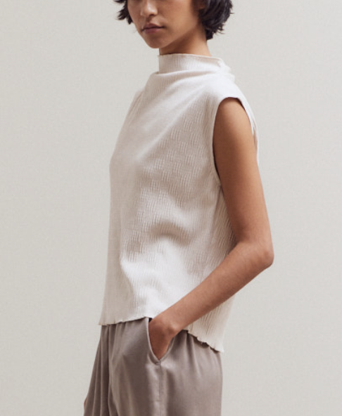 Mae Mock Neck Top