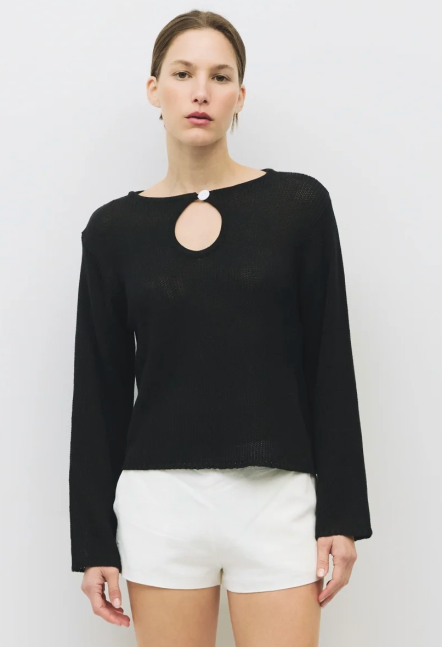 Keyhole Sweater