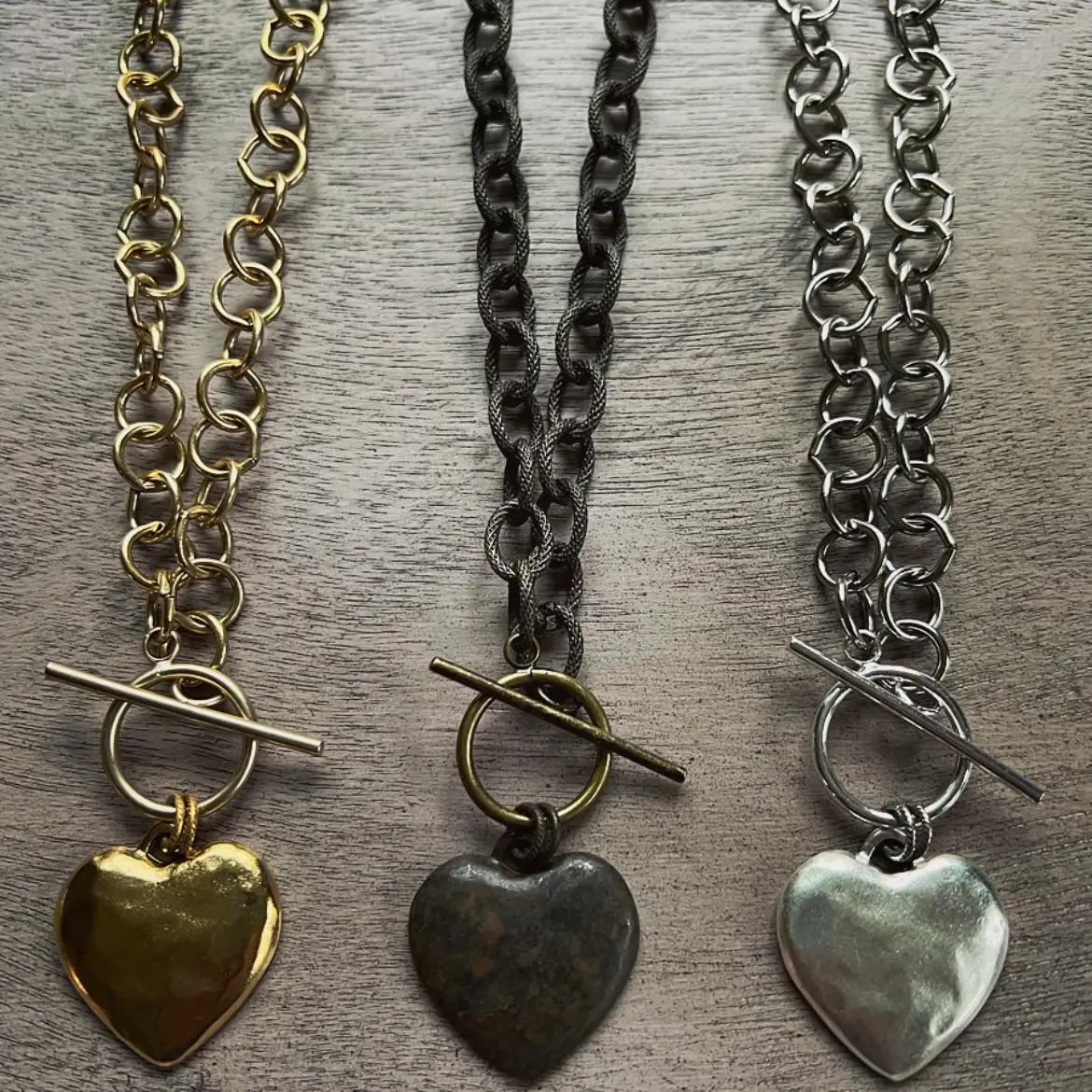Chained Heart Necklace