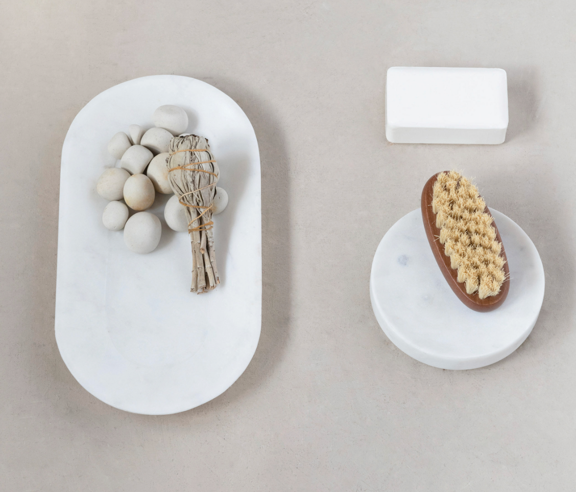 White Marble Tray