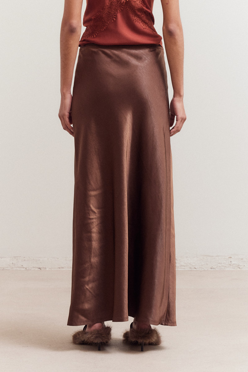 Mera Satin Skirt