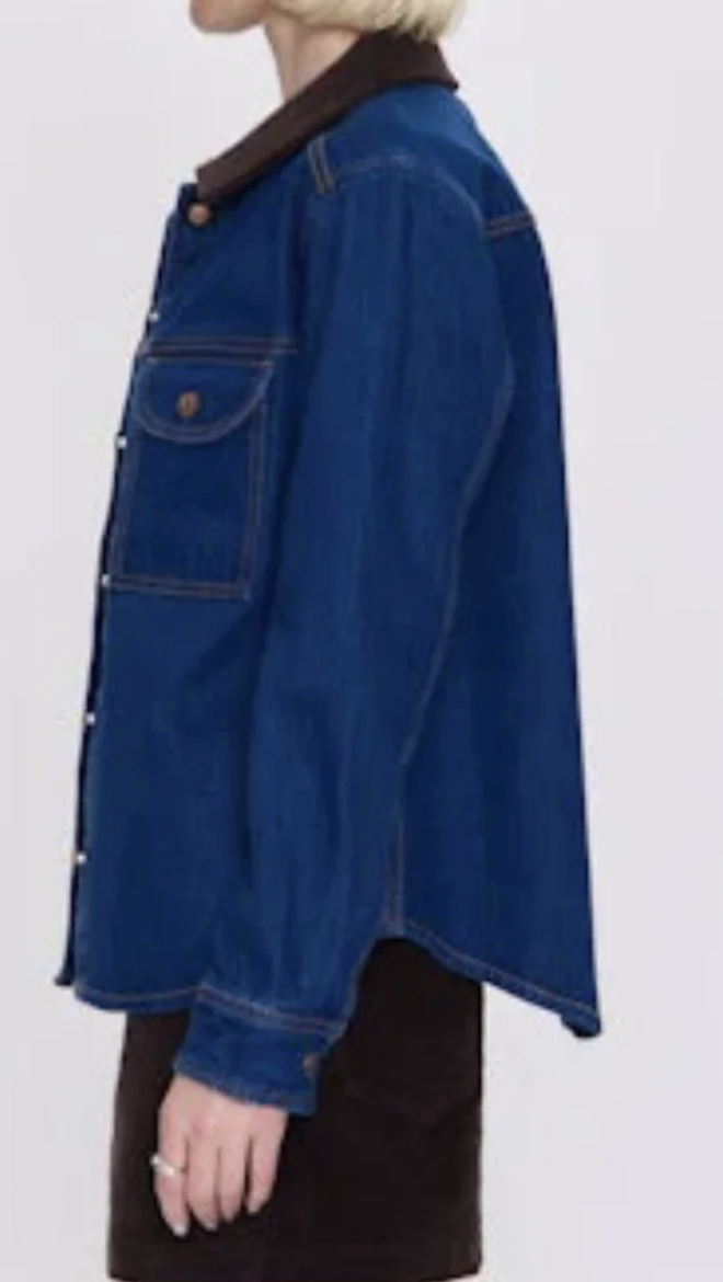 Devon Denim Shacket