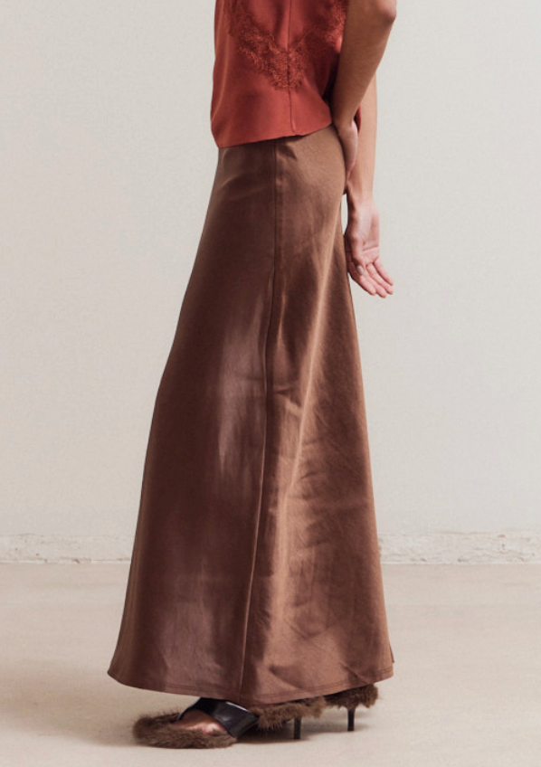 Mera Satin Skirt