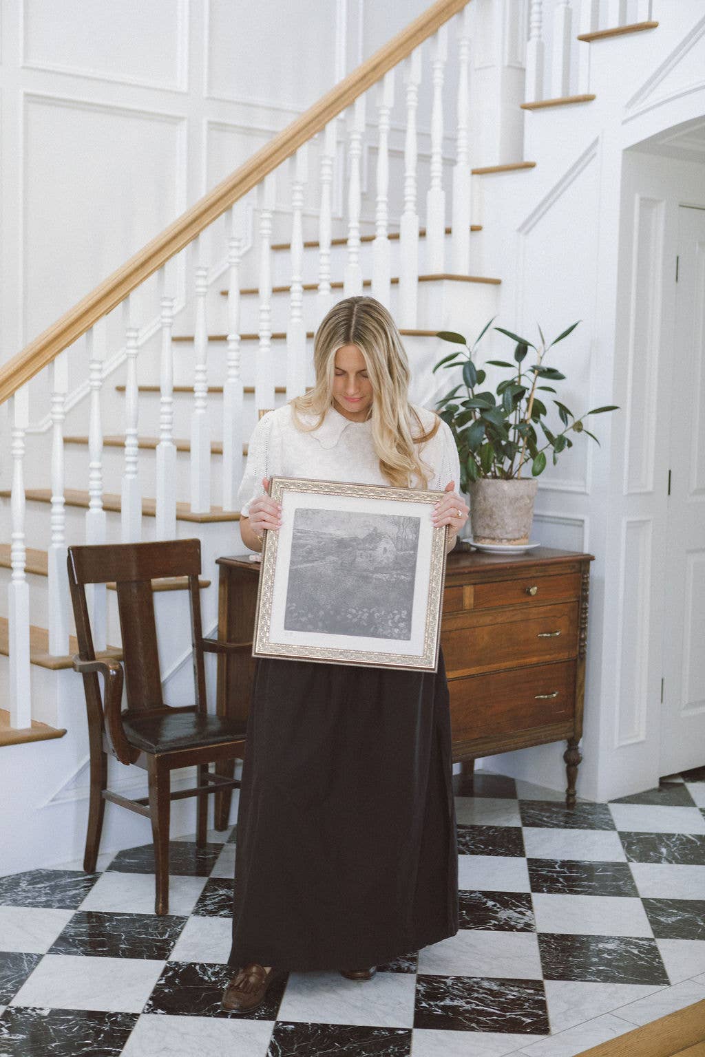 La Masure Framed Antique Art