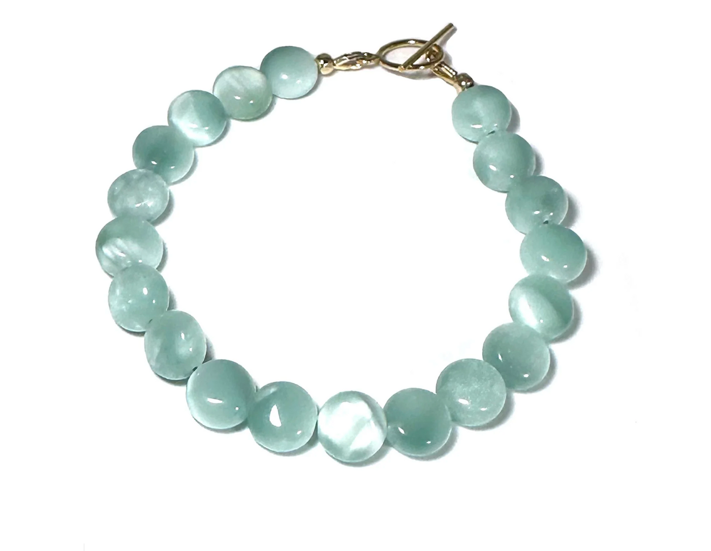 Moonstone Coin Bracelet