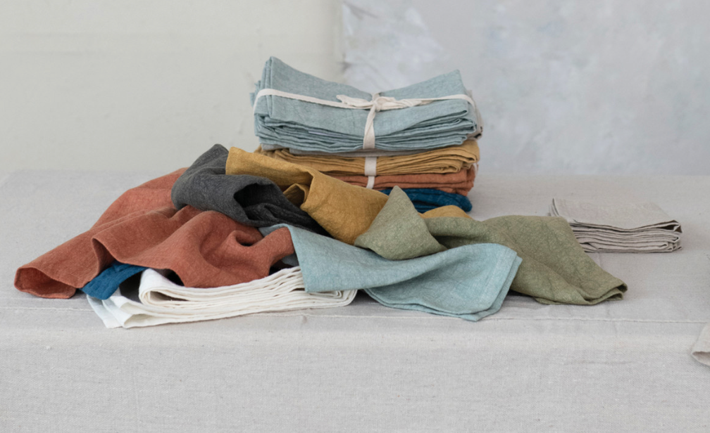 Mint Linen Napkin