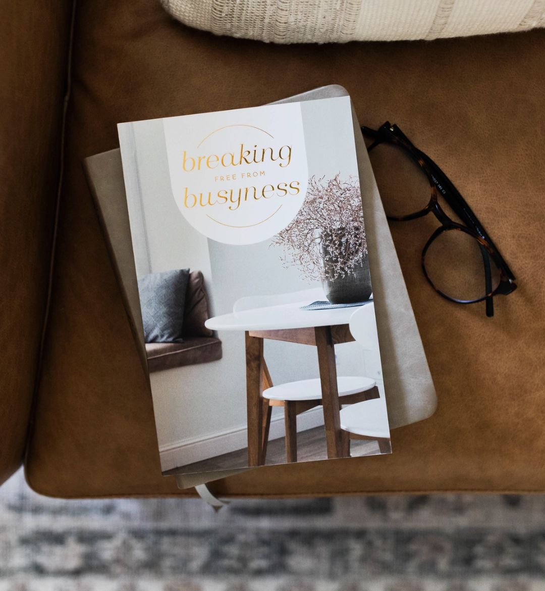 Breaking Free from Busyness