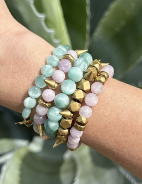 Moonstone Coin Bracelet