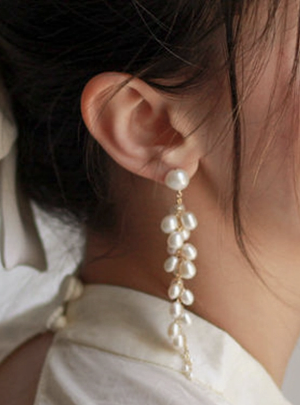 Sereine Long Pearl Cluster