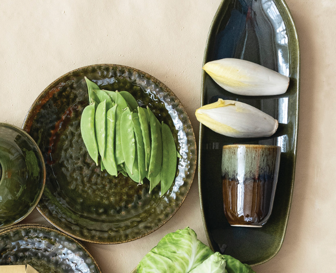 Reactive Glaze Stoneware Cup