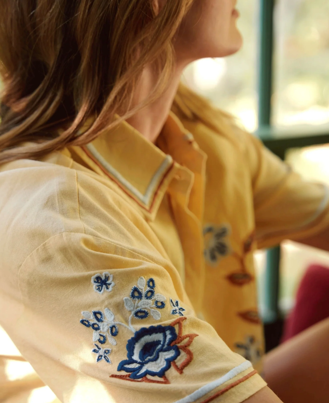 Wynona Embroidered Top