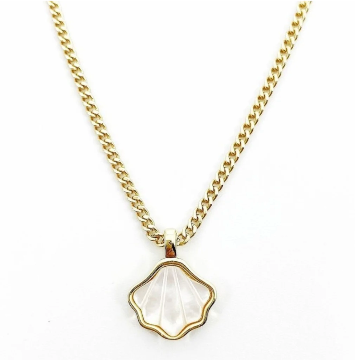 Mother of Pearl Shell Necklace