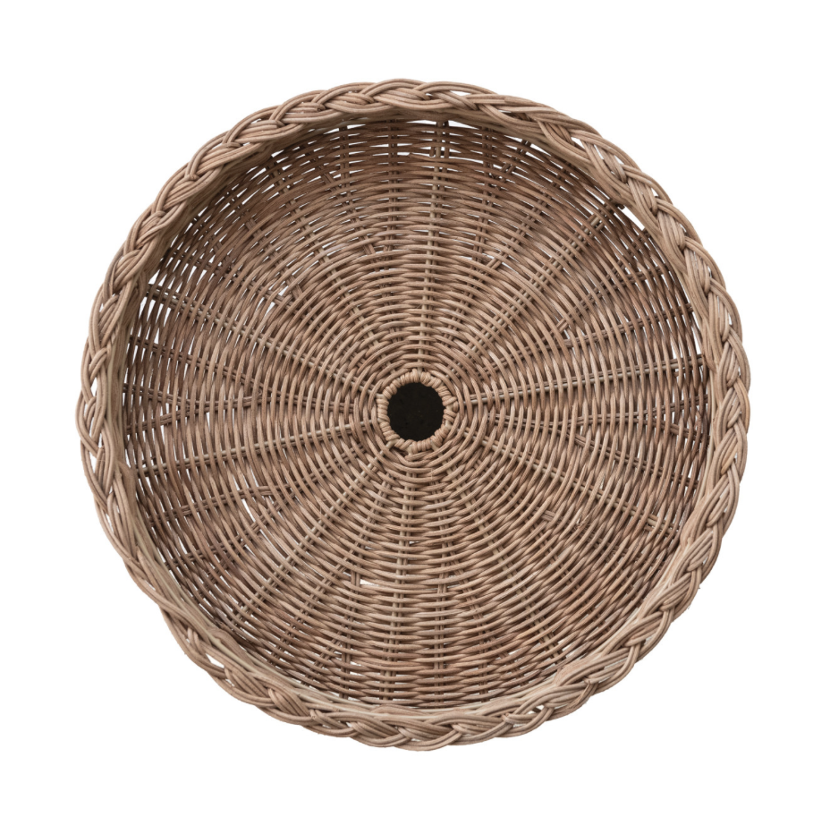 Rattan Pedestal