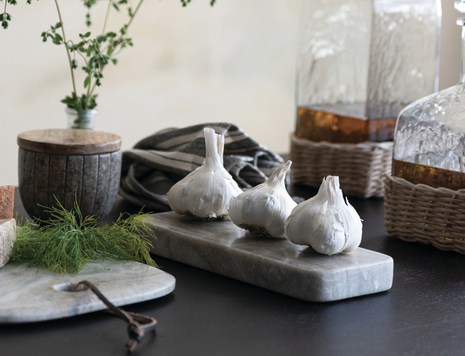 Marble Cheese Board - Buff