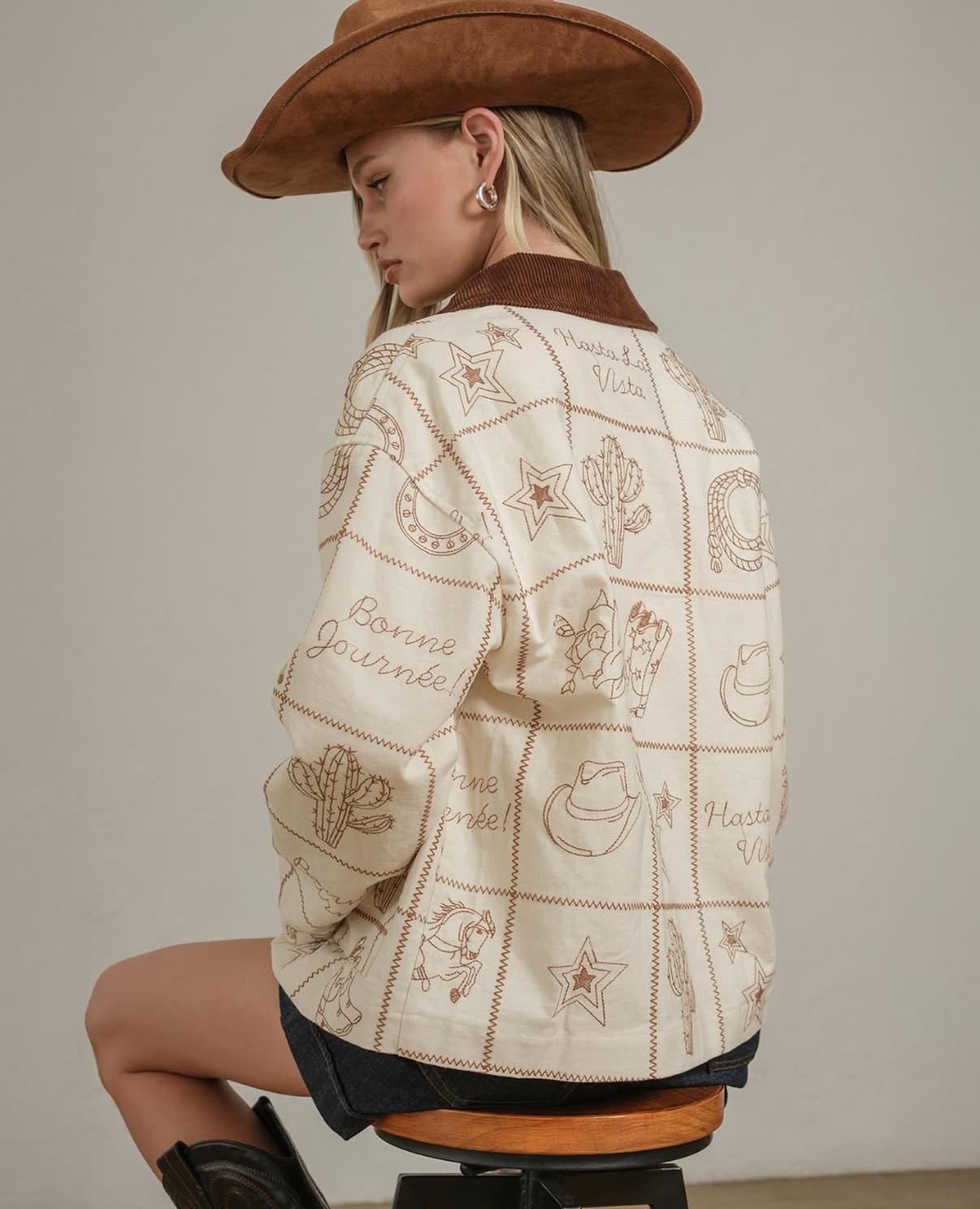 Western Embroidered Jacket