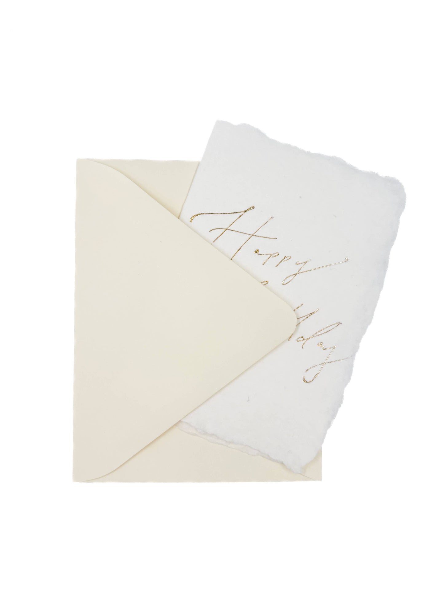 Happy birthday gold cursive