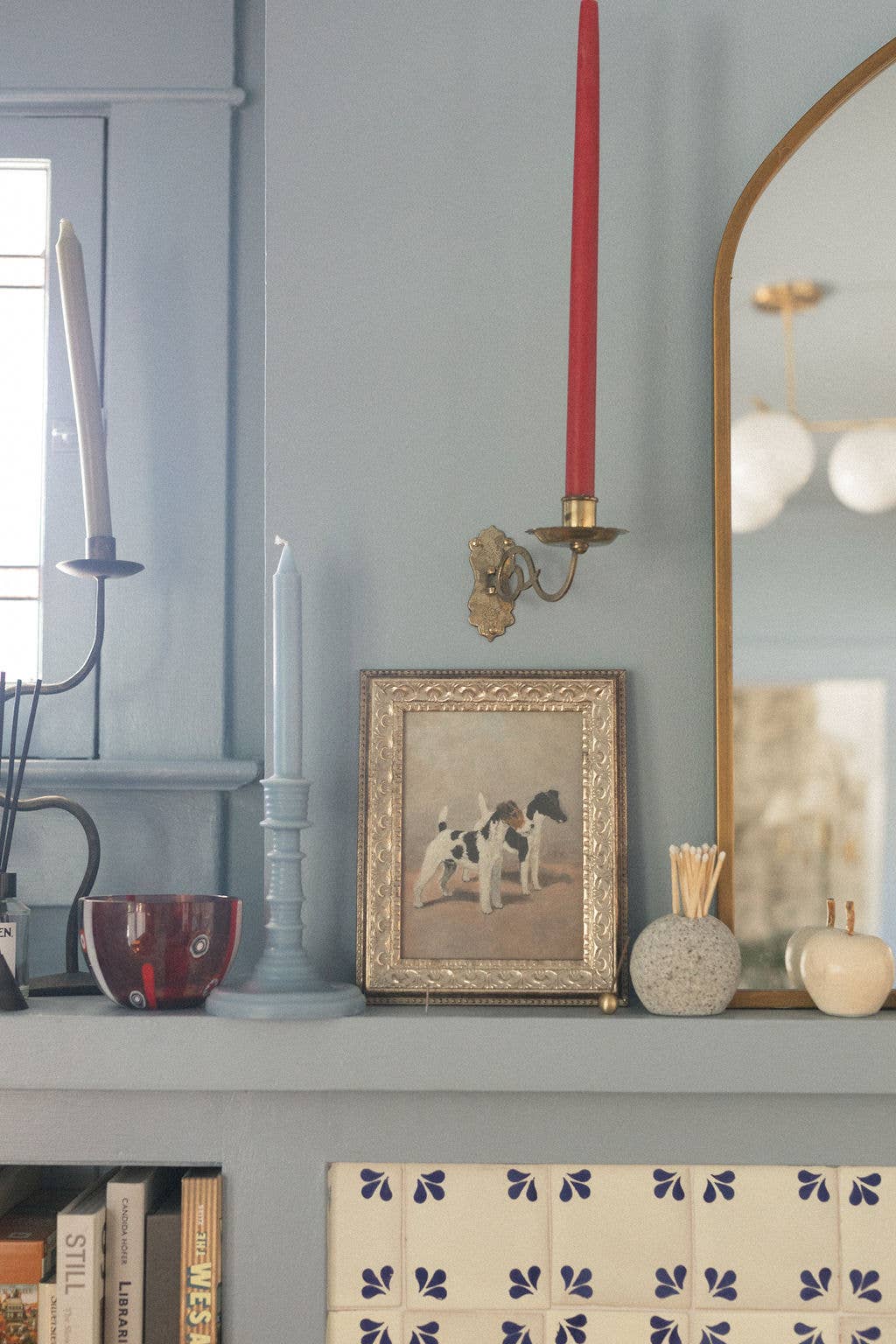 Two Fox Terriers Art