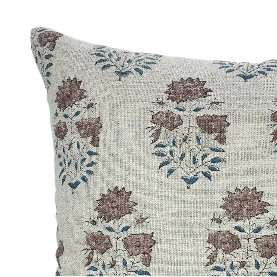 Blush Floral Pillow - 20"