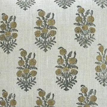 Fabled Flax Ruffle Pillow - 18"