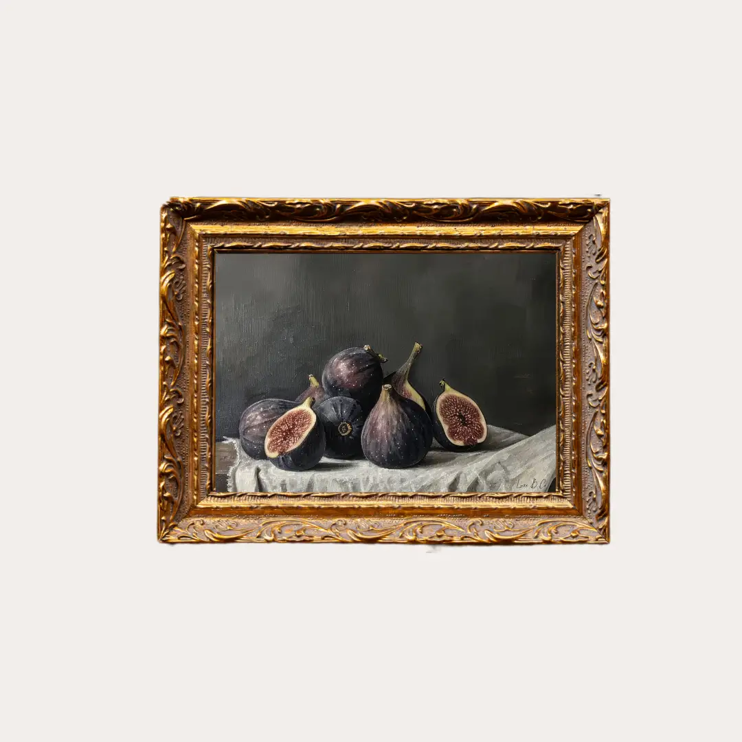 Seasonal Fig Framed Art