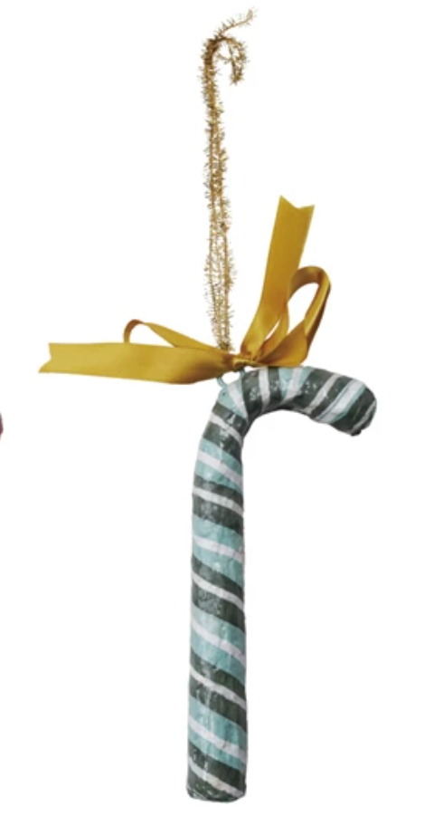 Paper Mâché Candy Cane