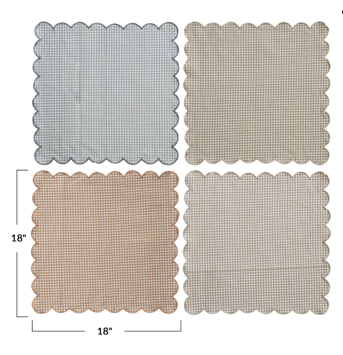 Scalloped Napkin