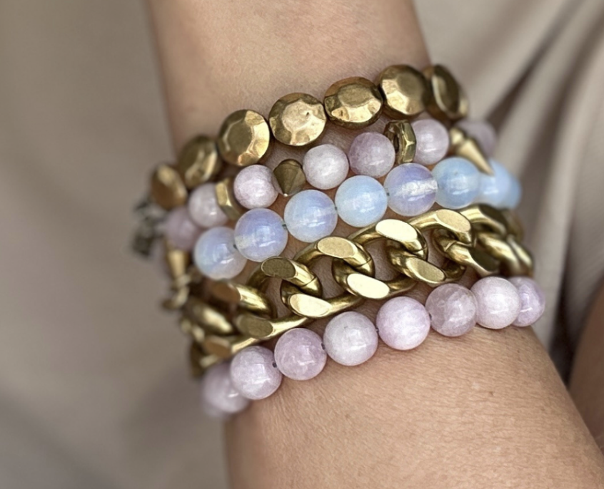Sand Dollar Coin Bracelet