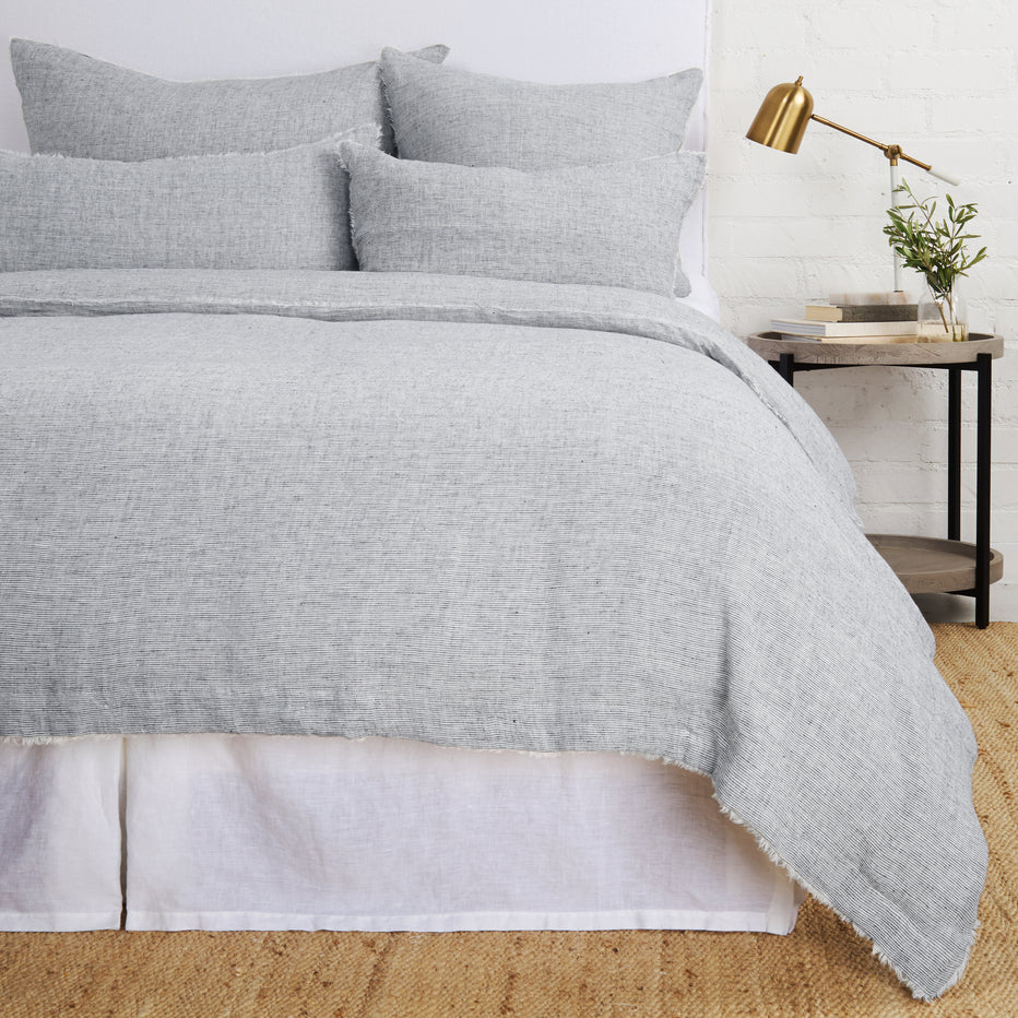 Logan Duvet - Charcoal