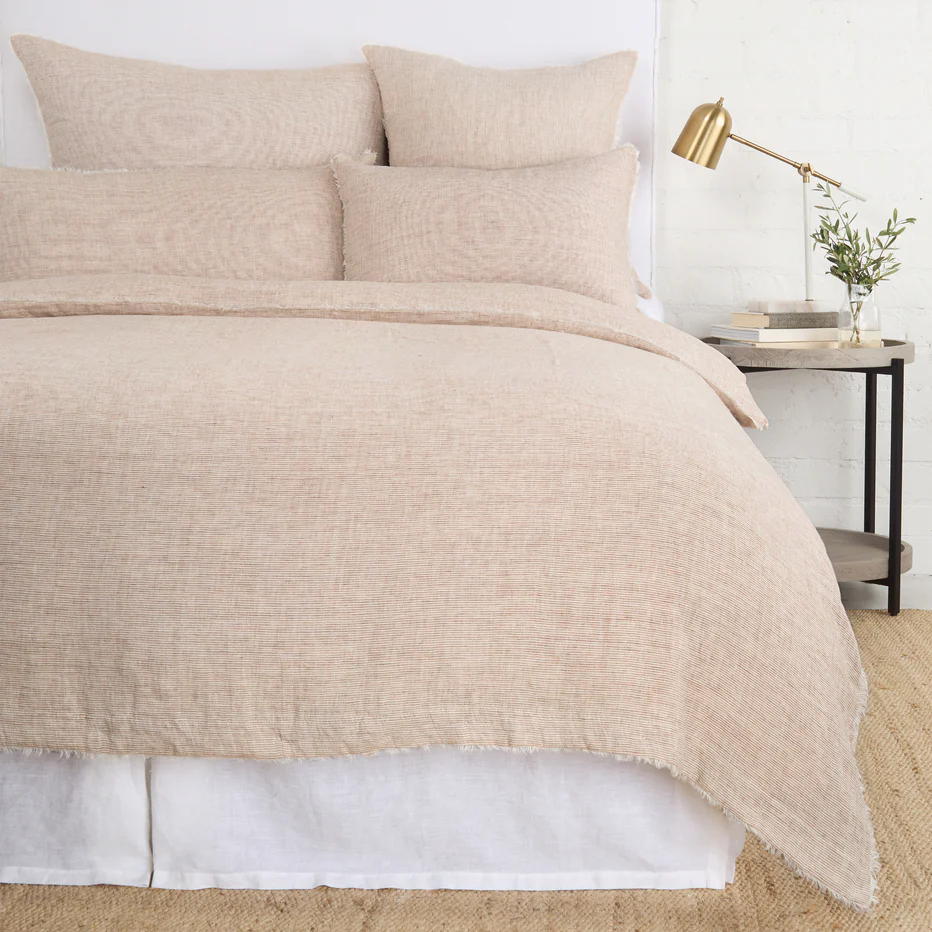 Logan Duvet- Terra Cotta
