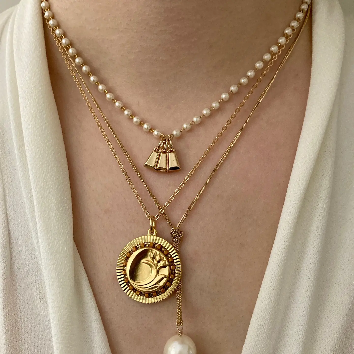 Bianca Pearl Necklace