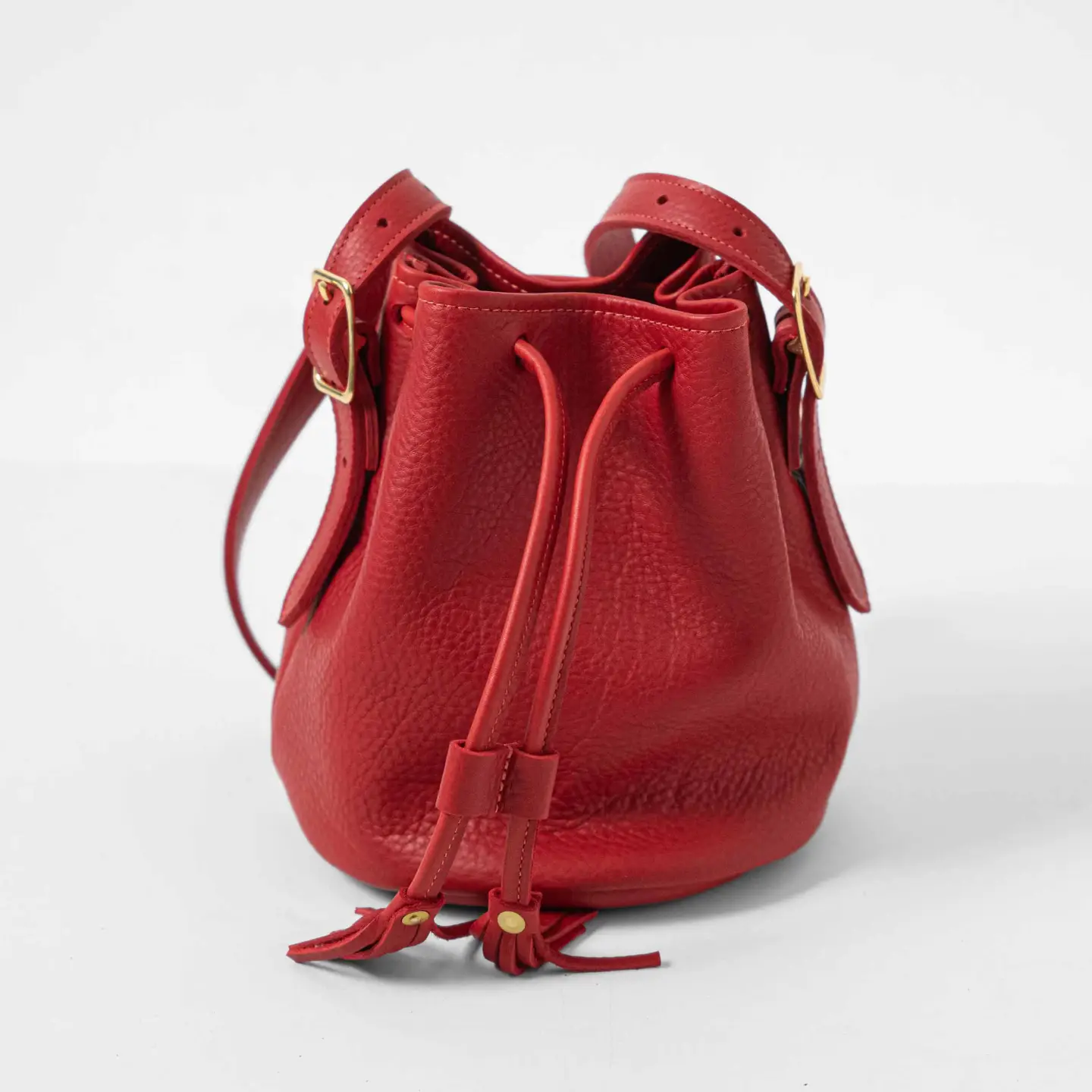 Birdie Bucket Bag - Red